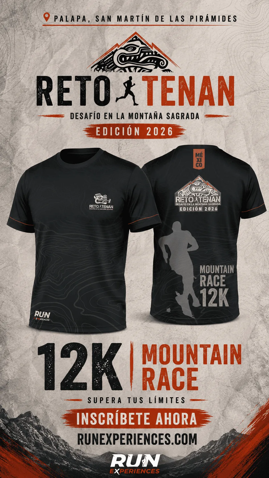 Playera 12K Reto Tenan