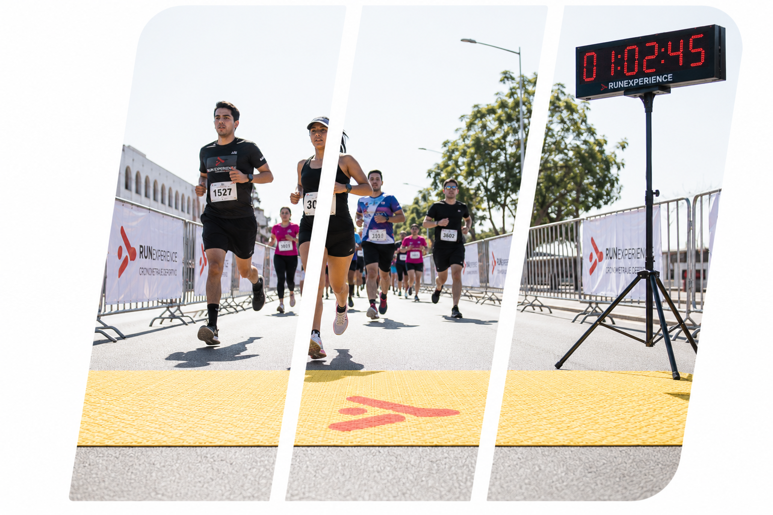 Cronometraje profesional con chip para carreras deportivas