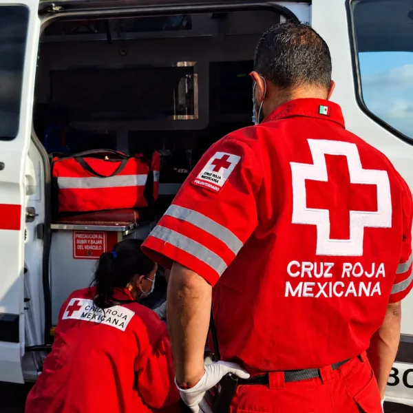 Servicio médico durante el evento