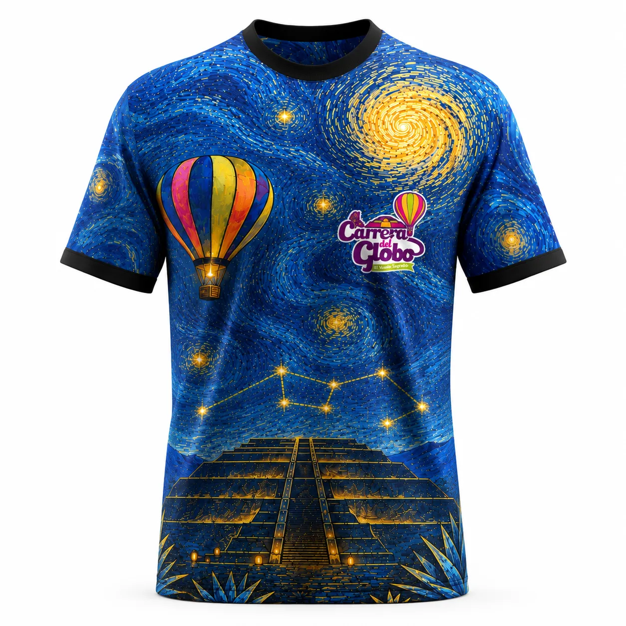 Playera Extra 10K – Frente – Carrera del Globo 2027