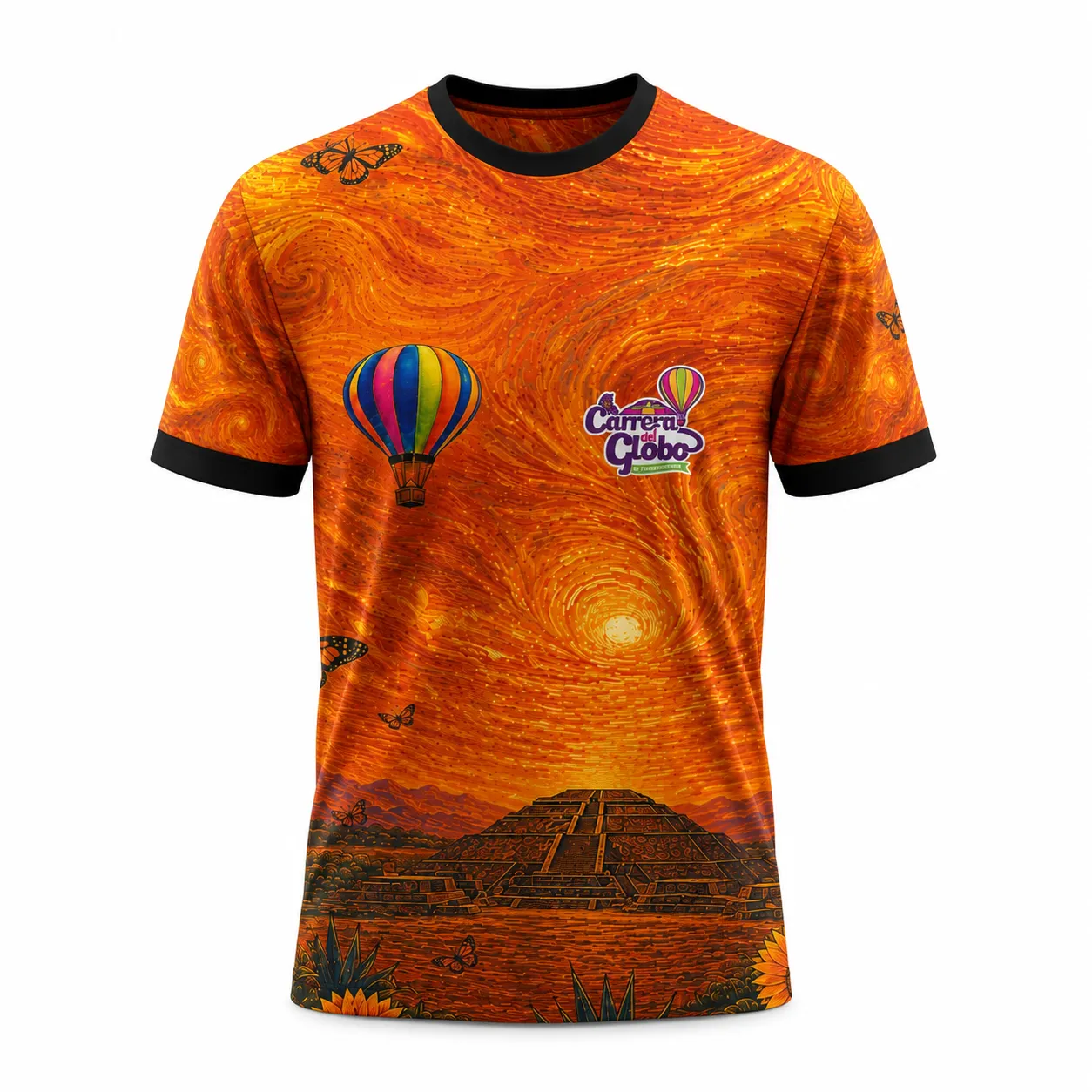 Playera Extra 21K – Frente – Carrera del Globo 2027