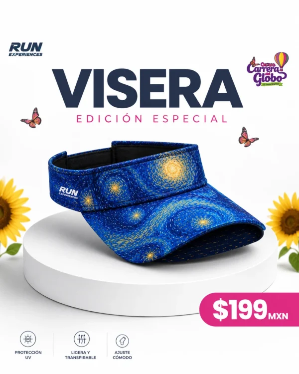 Vicera Edicion Especial oficial de la Carrera del Globo 2027 para corredores