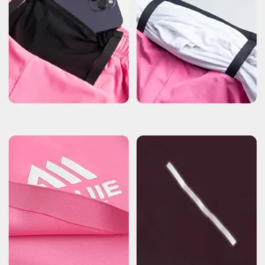 Shorts de running AONIJIE FW6199 para mujer