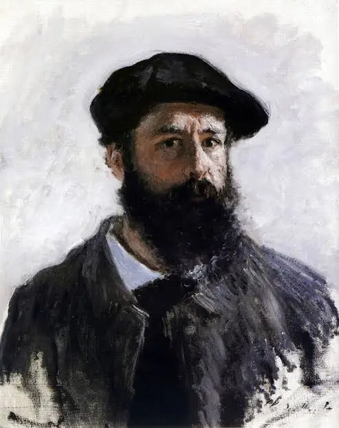 Retrato de Claude Monet, por Auguste Renoir
