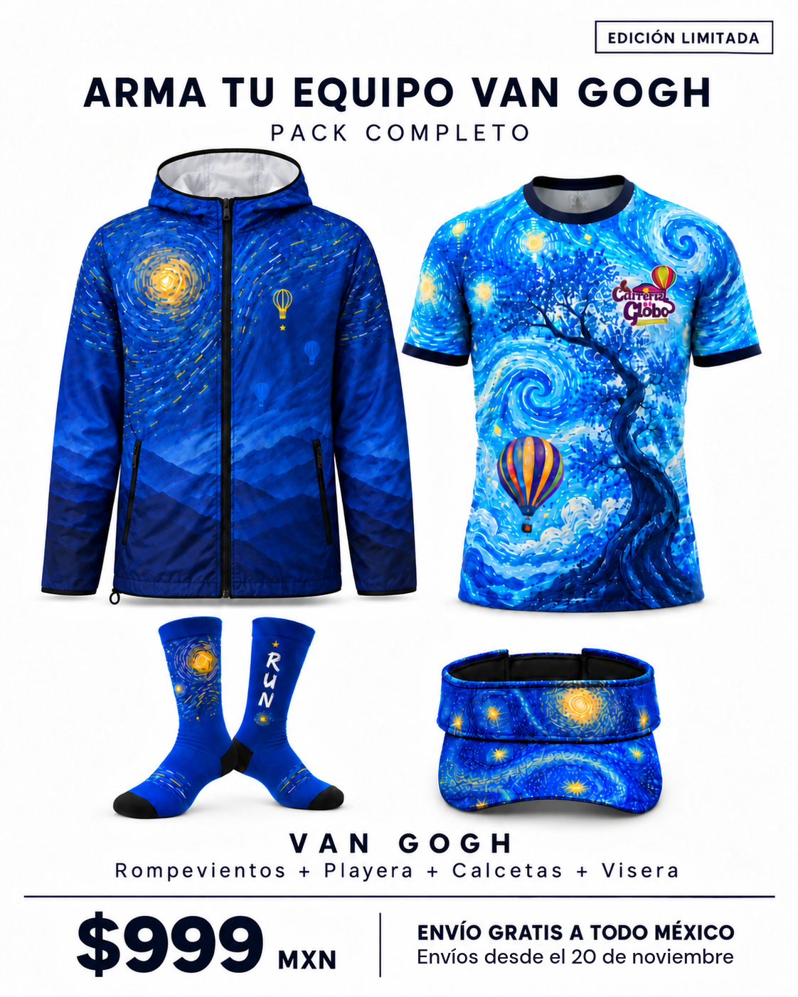 Van Gogh: envíos desde el 20 de noviembre